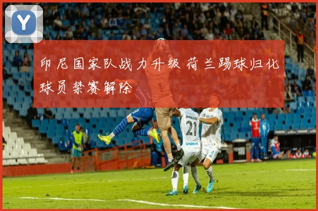 印尼国家队战力升级 荷兰踢球归化球员禁赛解除